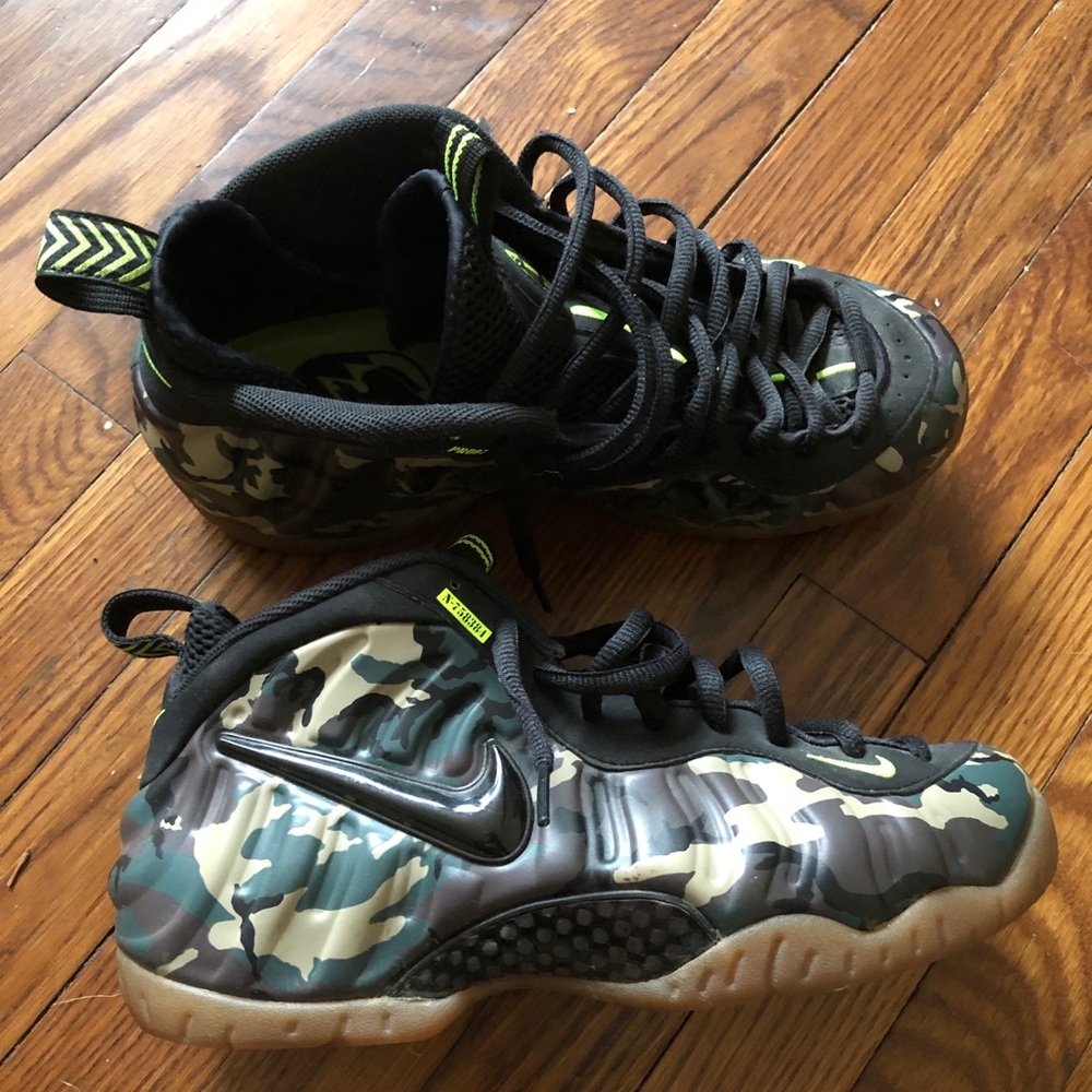Nike Foamposite Army Camo